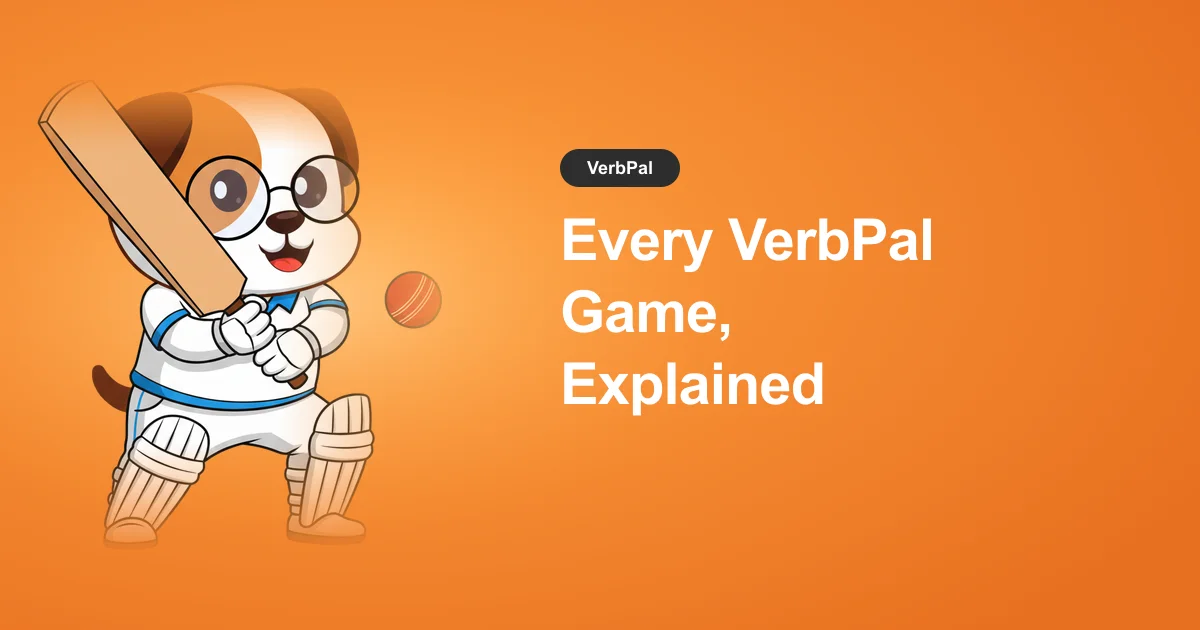Verb Match, Flashcards & Tense Practice: Every VerbPal Game Explained